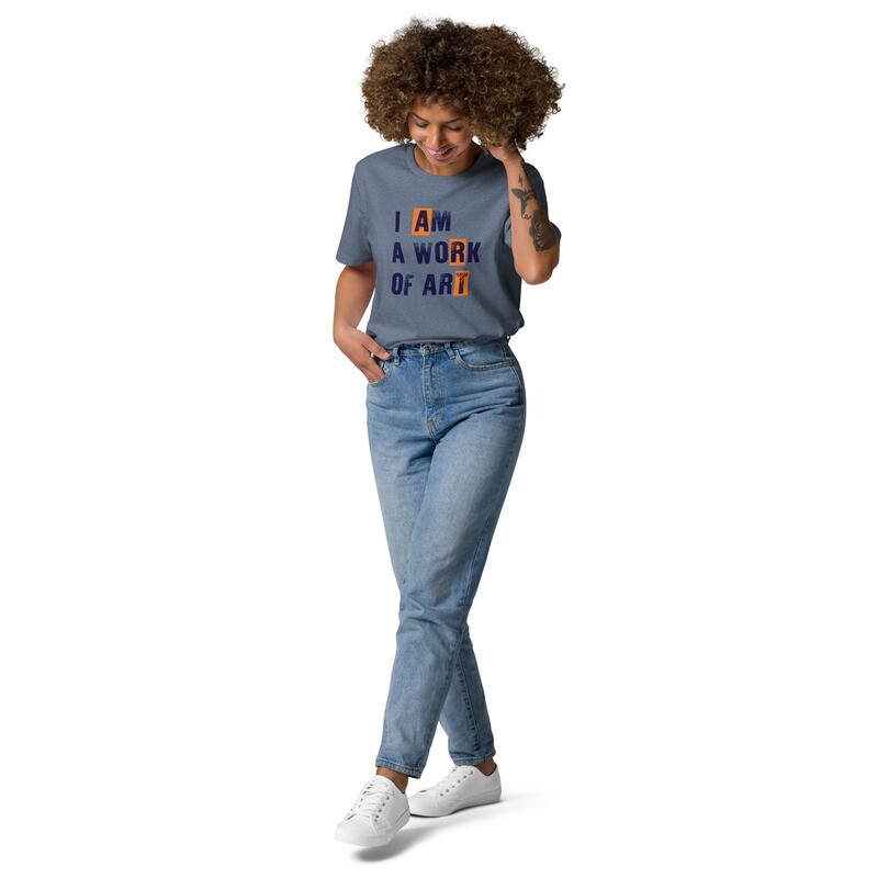 Work of Art Unisex organic cotton t-shirt