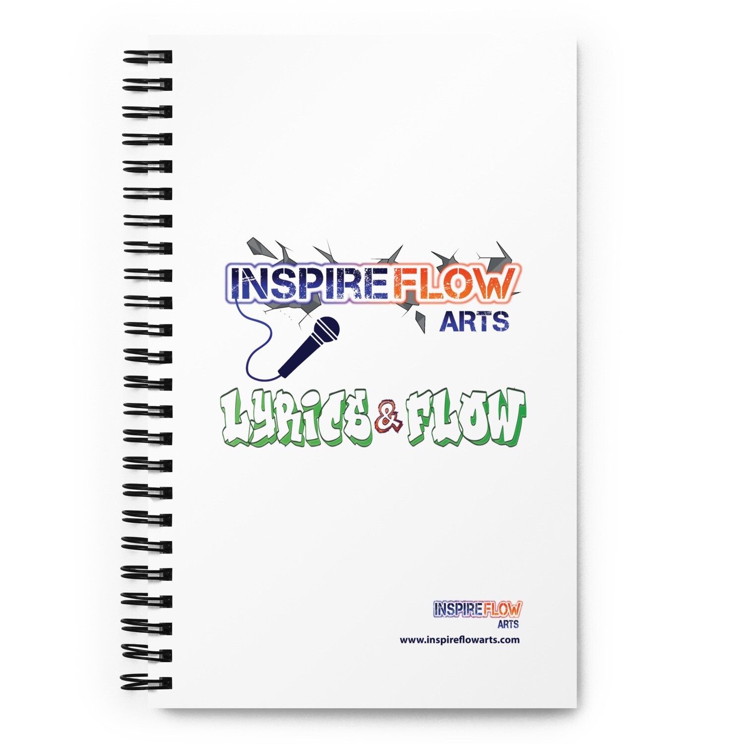 Lyrics &amp; Flow Spiral notebook