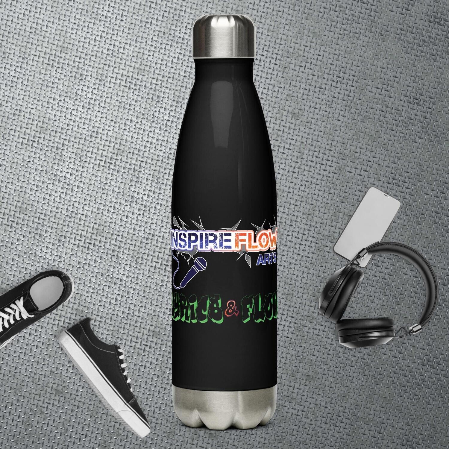 Lyrics &amp; Flow Stainless Steel Water Bottle