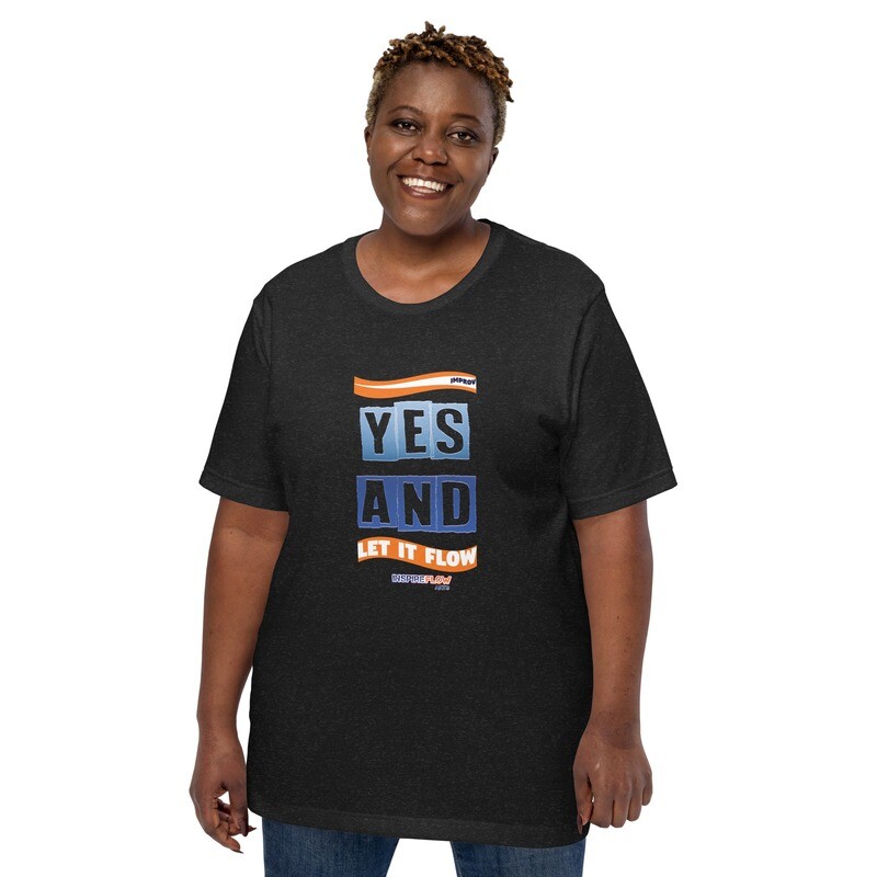 Let it Flow Improv Unisex t-shirt