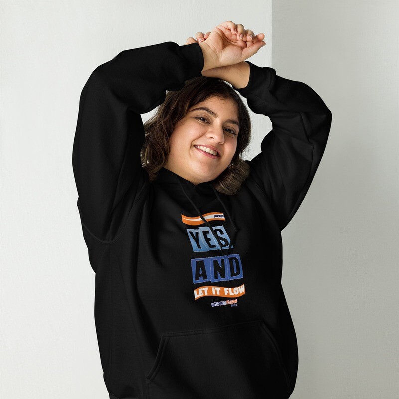 Let it Flow Improv Unisex Hoodie