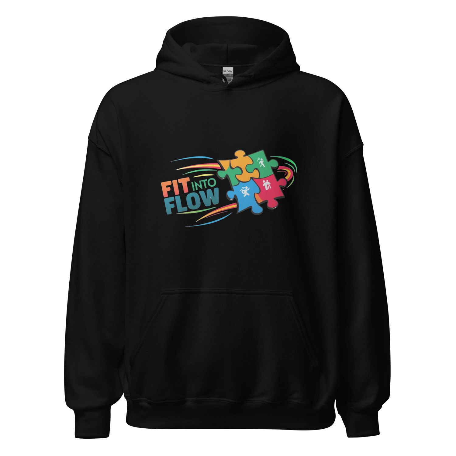 Fit into Flow Unisex Hoodie