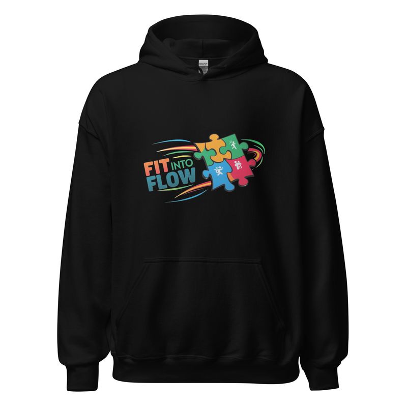 Fit into Flow Unisex Hoodie