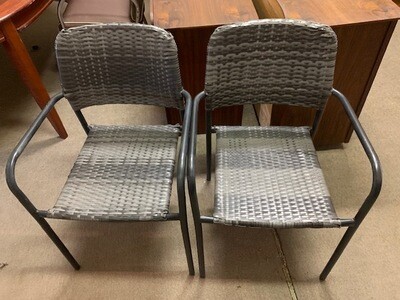 Plastic Wicker Chairs