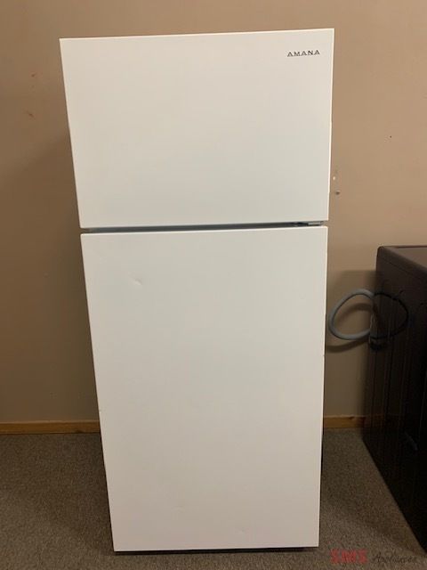 Amana refrigerator  16 Cu. Ft. Top-Freezer Refrigerator With More Storage Capacity. Model: ART316TFDW01 16