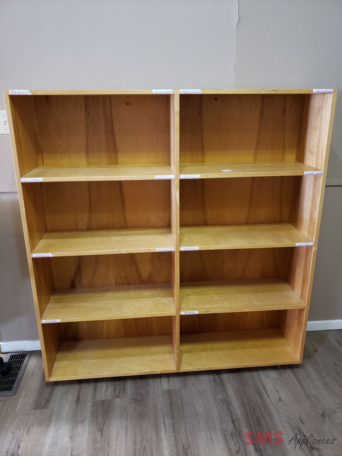 Brown Shelves