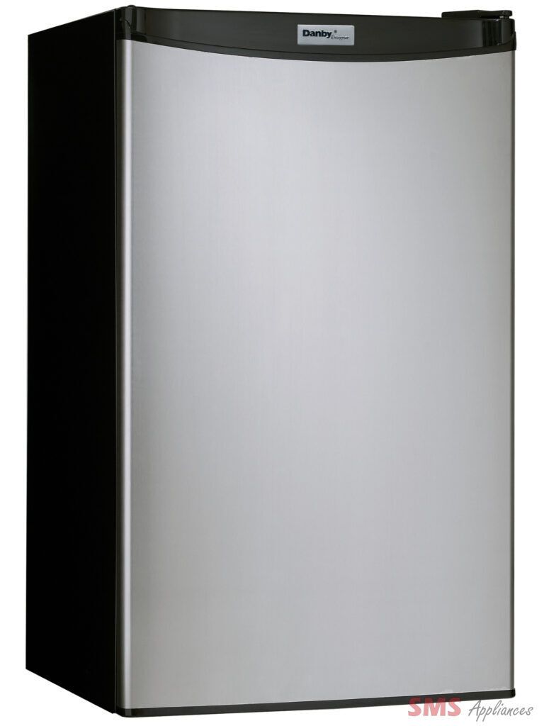 Danby Designer 3.2 cu. ft. Compact Fridge in Stainless Steel