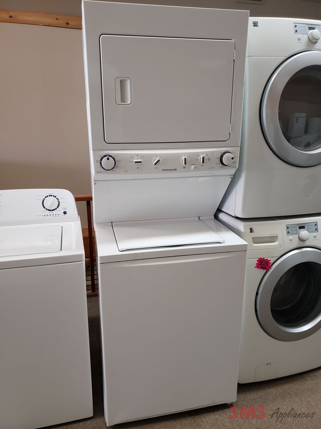 Frigidaire Electric Washer/Dryer Laundry Center Model: CFLE2022MW2 Frigidaire Electric Washer/Dryer Laundry Center Model: CFLE2022MW2