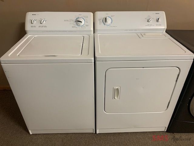 Kenmore set washer Model: 110.27672600 and Kenmore set dryer Model: 110.C67672600 set