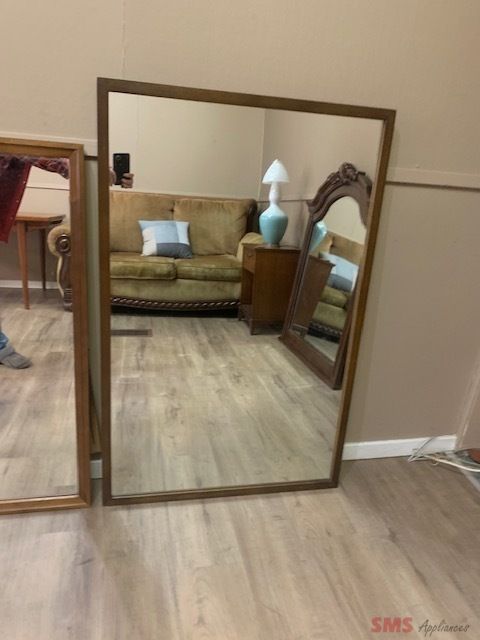 Large Brown Mirror