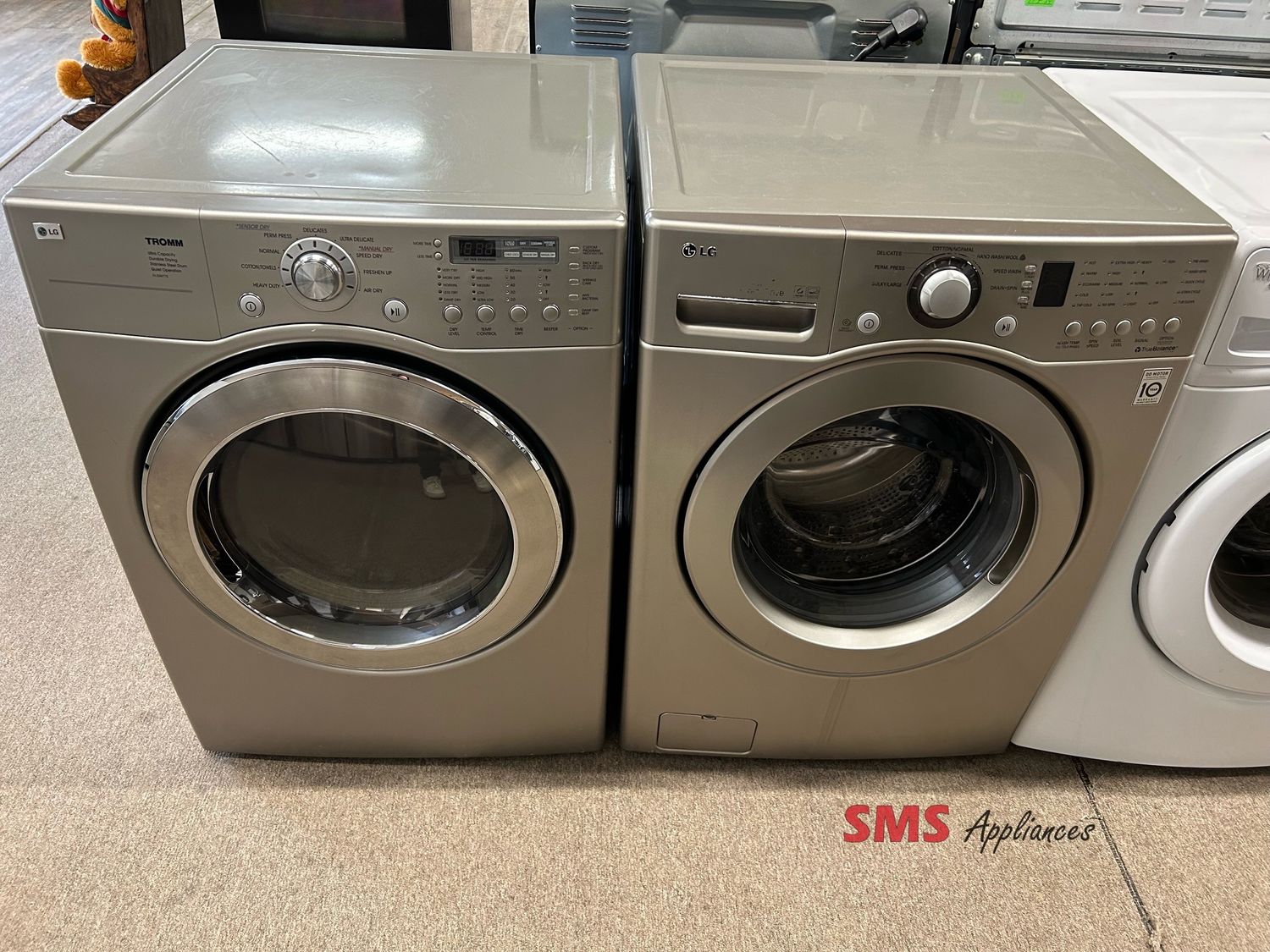 LG Washer/Dryer Set 202KWHX6Z593/704KWMK00763