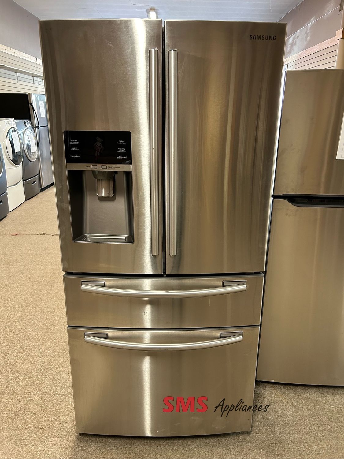 Samsung 33” French-Door Fridge RF25HMEDBSR