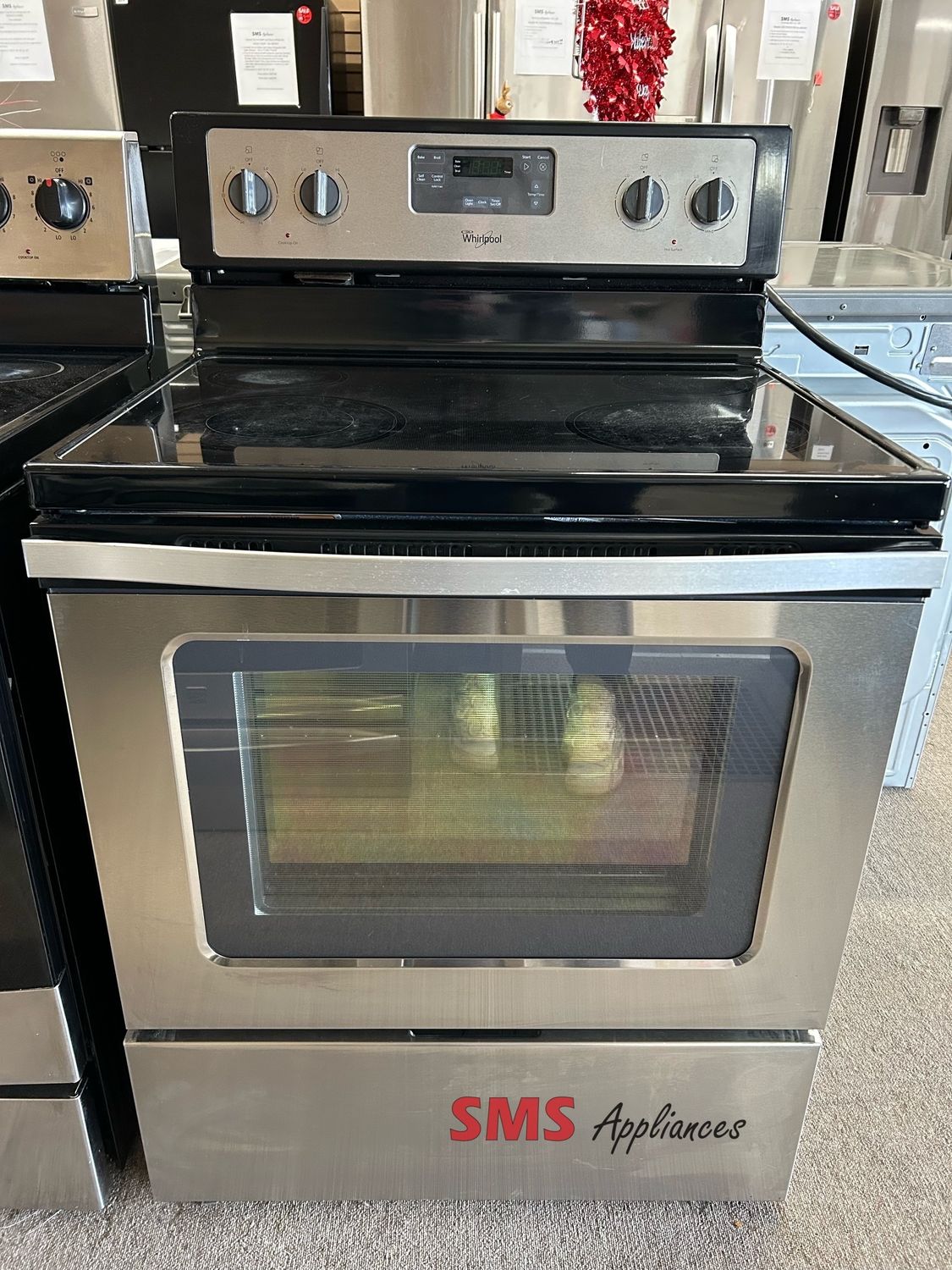 Whirlpool glass top stove W10164733