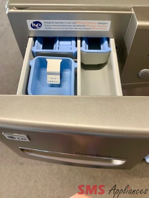 LG Front-Load washer with a pedestal WM23101HS 4.2 cu.ft.