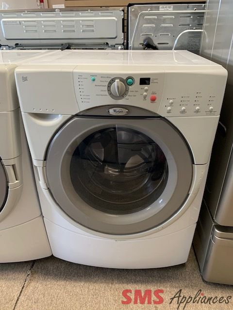 Whirlpool Front-Load Washer & Dryer Set GHW9150PW4/YGEW9250PW0