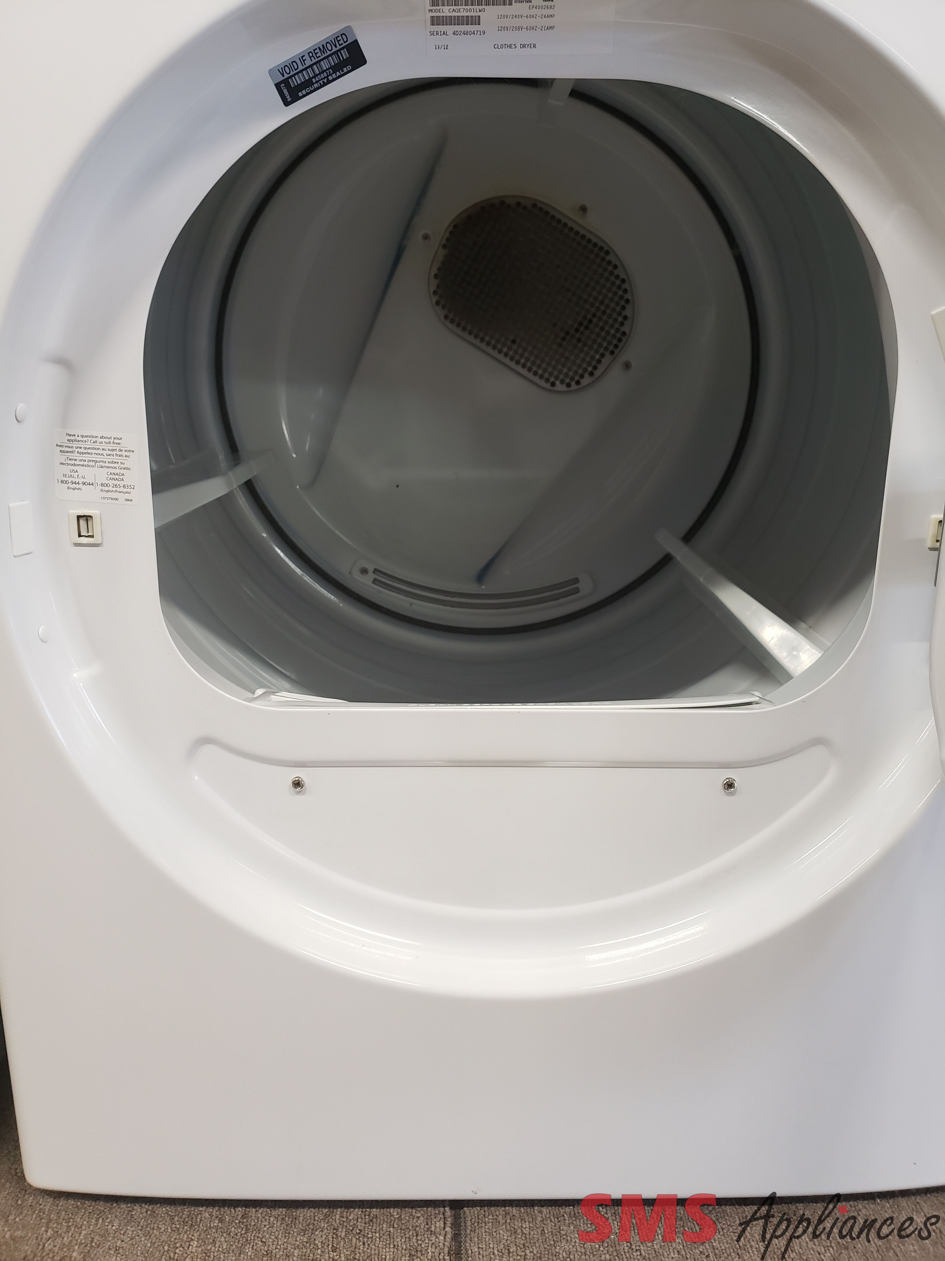 Frigidaire Dryer CAQE7001LW0