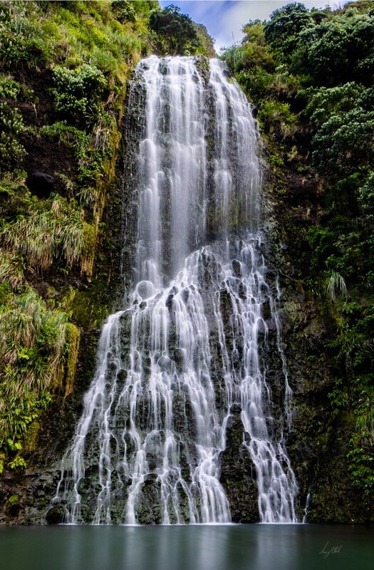 Karekare Falls - Front