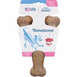 Benebone Bacon Wishbone Puppy Chew Toy