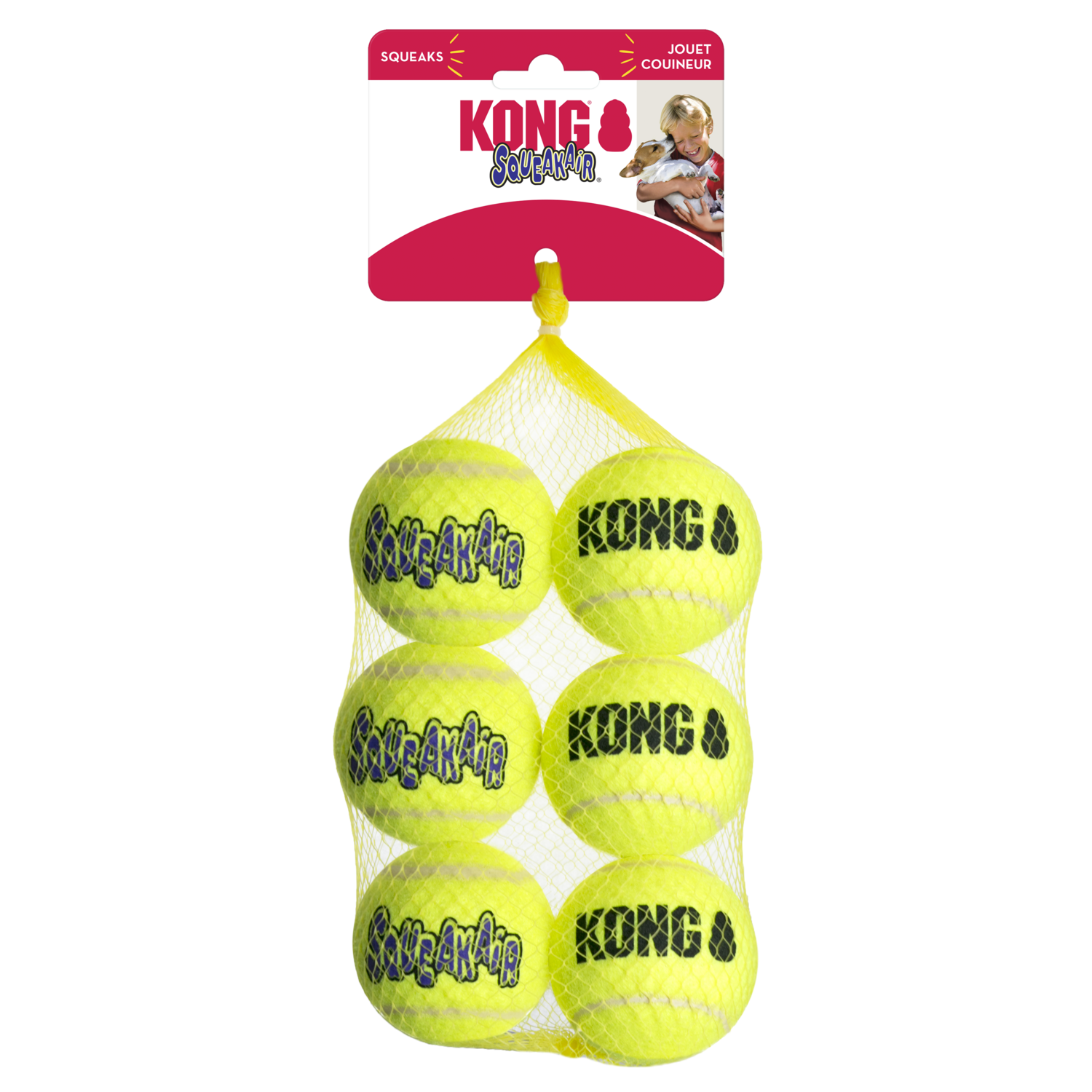 Kong SqueakAir 6 - pack balls