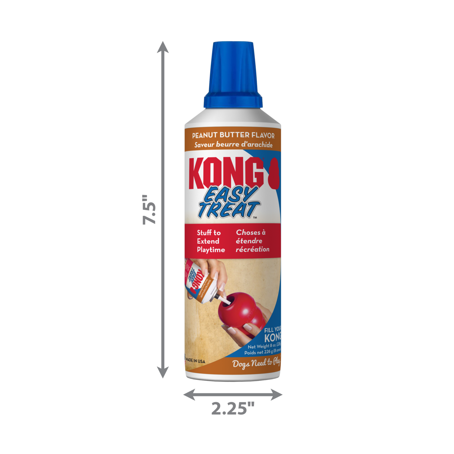 Kong Peanut Butter Easy Treat Paste