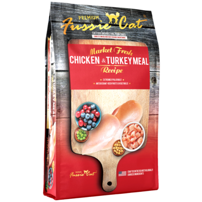 Fussie Cat Market Fresh - Chicken &amp; Turkey Meal