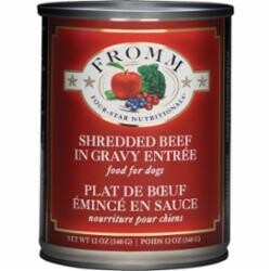 Fromm 4Star Shredded Beef &amp; Vegetable12oz