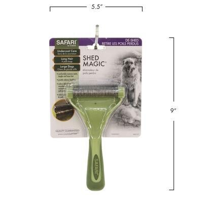 Safari Shed Magic® De-Shedding Tool for Medium to Long Hair