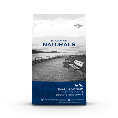 Diamond Naturals Small &amp; Medium Breed Puppy Formula Dry Dog Food