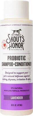 Skout&#39;s Honor Dog Shampoo Conditioner Lavender 16oz