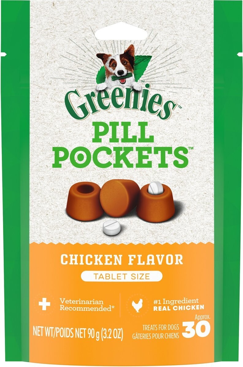 Greenies Pill Pockets Canine Chicken Flavor