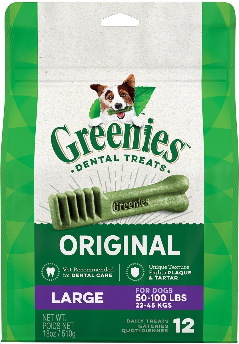 Greenies Regular Dental Dog Treats