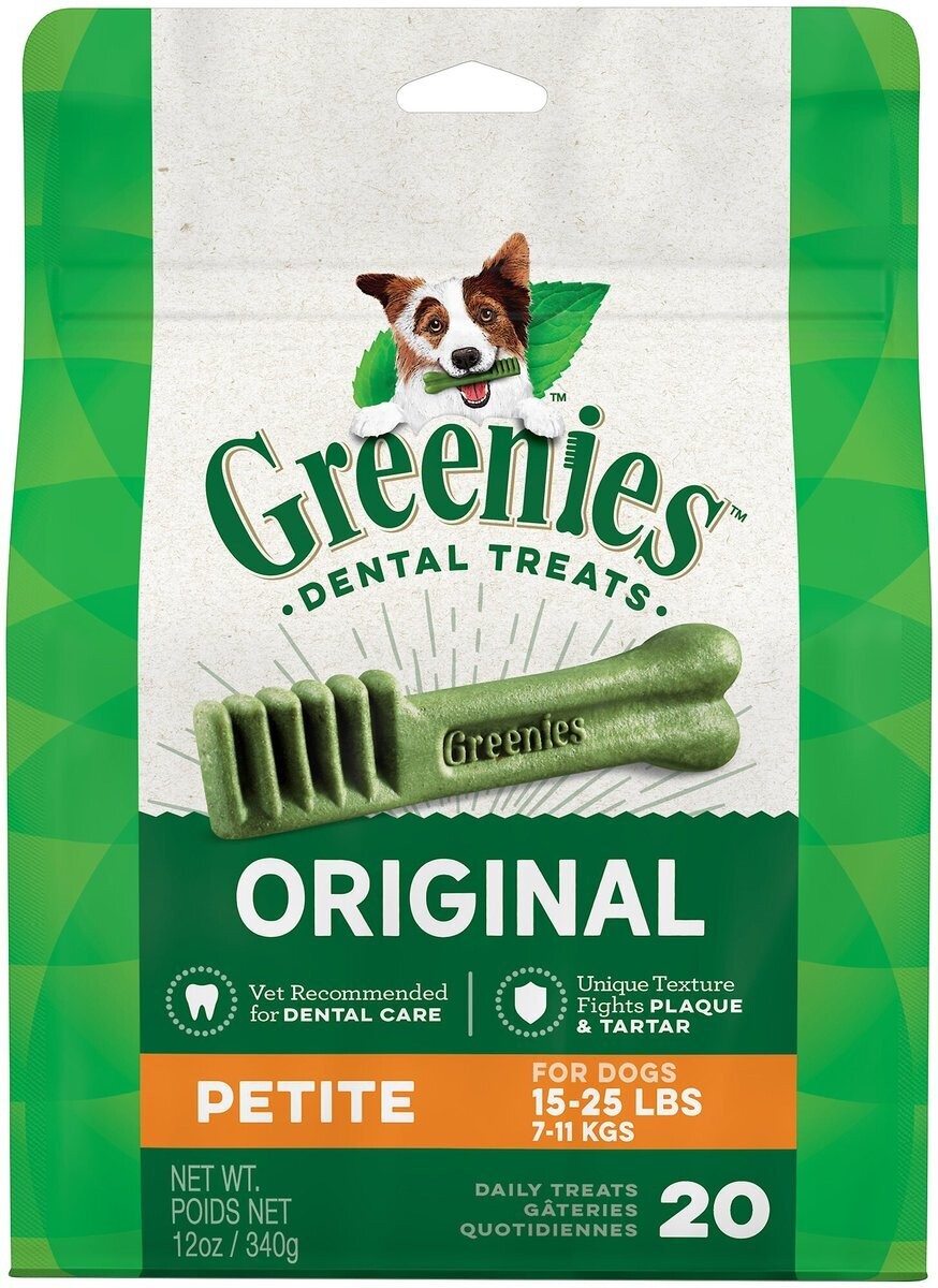 Greenies Petite Dental Dog Treats 12oz