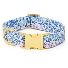 Mini Meadow Spring Dog Collar