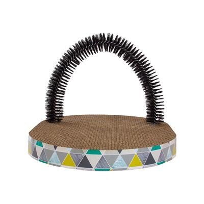 The Petstages Scratch &amp; Groom Self-Grooming Scratcher