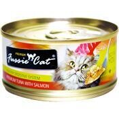 FUSSIE CAT GRAIN FREE TUNA &amp; SALMON 2.82OZ