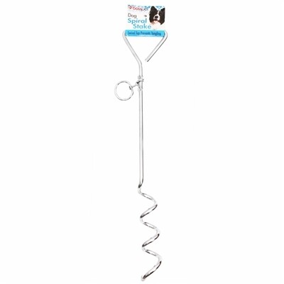 Boss Pet Spiral Tie-Out Stake 18&quot;