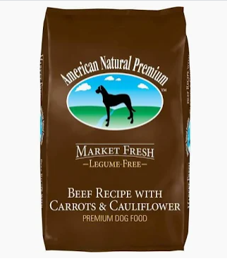 American Natural Dog Beef w/Carrots &amp; Cauliflower