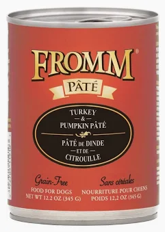 Fromm Turkey &amp; Pumpkin Pate 12.2oz