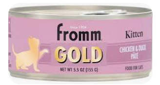 Fromm Kitten Gold Chicken &amp; Duck Pate 5.5 oz