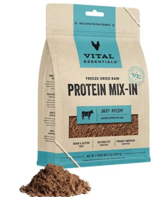 Vital Essentials Beef Protein Mix In 6o