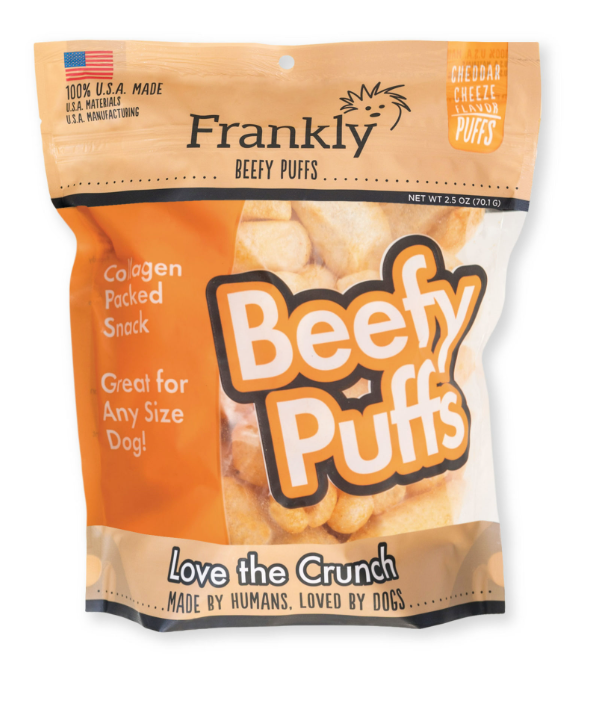 Frankly Cheddar Cheese Beefy Puffs