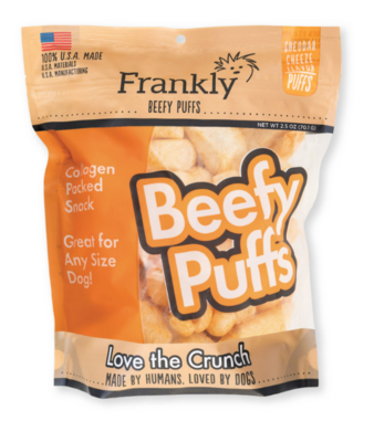 Frankly Cheddar Cheese Beefy Puffs