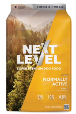 Next Level Normally Active Adult Dry Food 40lbs