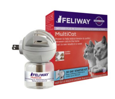 FELIWAY® MultiCat Plug-in Home Diffuser Starter Kit for cats