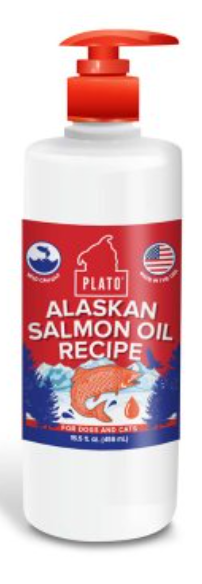Plato Pet Treats® Wild Alaskan Salmon Oil Dog Supplement 15.5oz