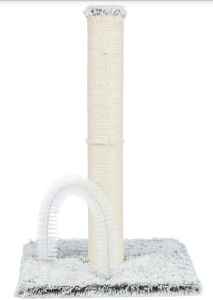 Trixie Lola Scratching Post  with Brush15.7x15.7x24.4