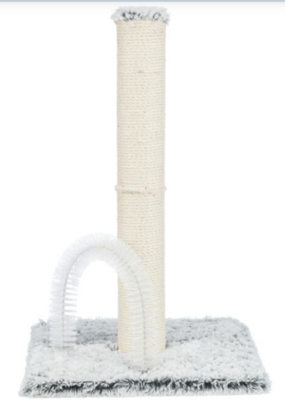 Trixie Lola Scratching Post  with Brush15.7x15.7x24.4