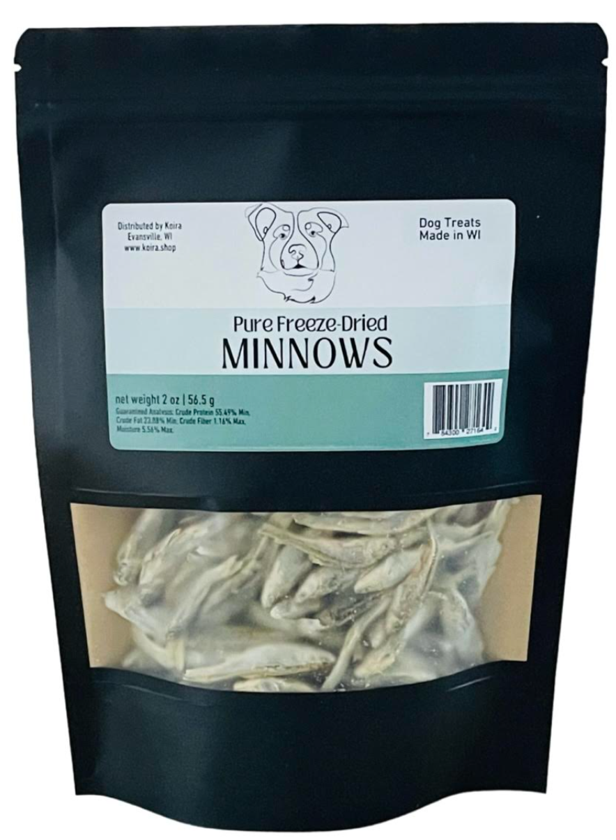 Koira Freeze Dried Minnows 2oz