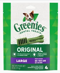 Greenies Mini Treat Pack Large 6oz