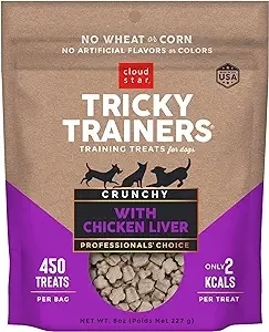 Cloud Star Tricky Trainers Crunchy Liver 8oz